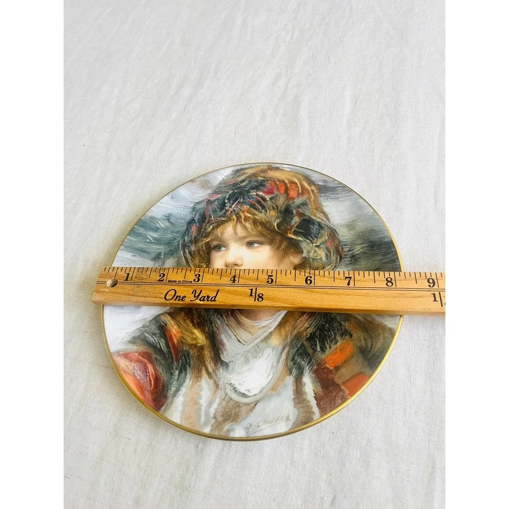 Royal Doulton Francisco Masseria Panchito Collector Plate Hand Signed Message